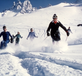 Pounding the powder in Meribel