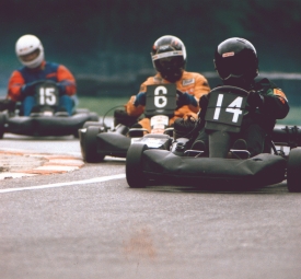 Karting in Buckmore Park