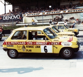 Celebrity Motor Race in Brands Hatch