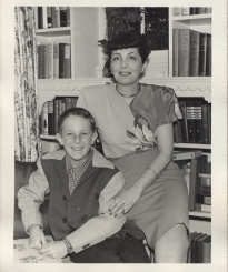 Steve with Mom at 12